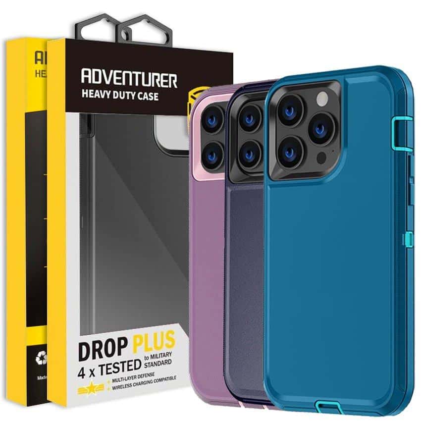 Adventurer Defender Shockproof Case Cover For Apple iPhone All Models Adventurer Defender Shockproof Case Cover For Apple iPhone All Models